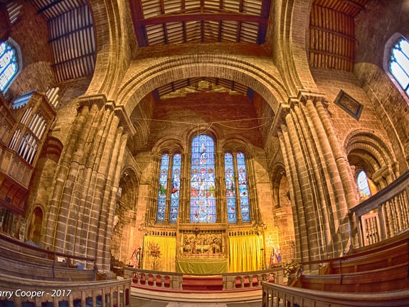 Interior of St.Johns Church, Chester