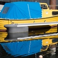 Yellow Boat on water